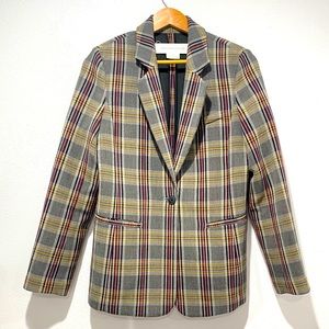 Treasure&Bond casual blazer. Plaid size M